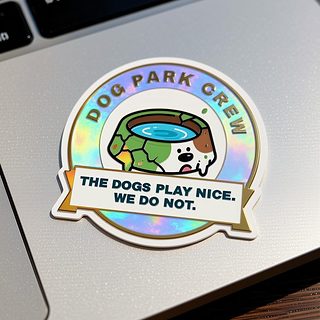 THE DOGS PLAY NICE. WE DO NOT.