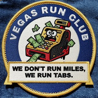 WE DON'T RUN MILES, WE RUN TABS.